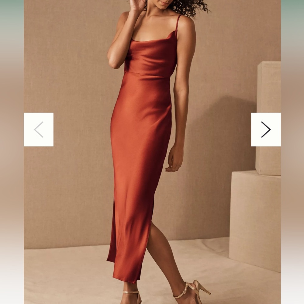 BHLDN Sachin and Babi Cali Bridesmaid Dress in Cinnamon